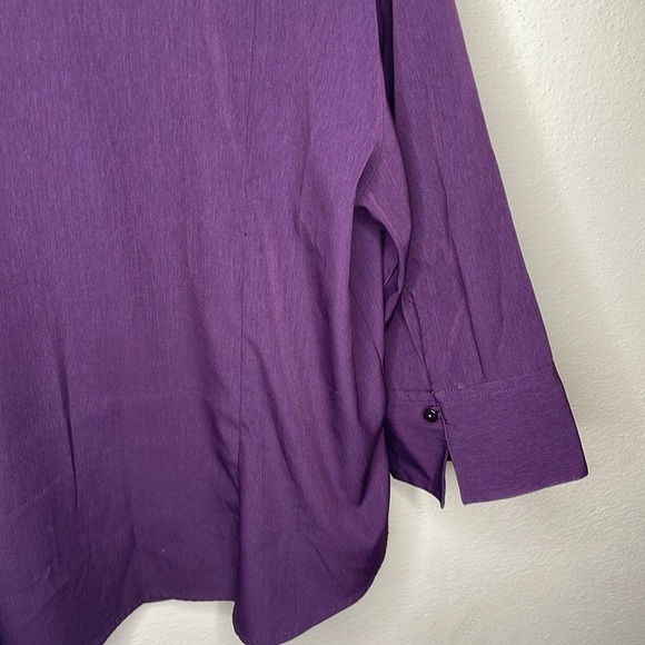 Cato woman button down blouse 3/4 sleeves size 18/20W - Picture 6 of 7